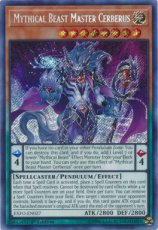 Mythical Beast Master Cerberus - EXFO-EN027 - Secret Rare Unlimited