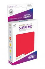 Ultimate Guard Supreme UX Sleeves Japanese Size Matte Red (60)