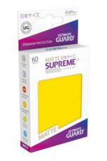Ultimate Guard Supreme UX Sleeves Japanese Size Ma Ultimate Guard Supreme UX Sleeves Japanese Size Matte Yellow (60)