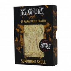 Yu-Gi-Oh! Limited Edition 24K Gold Plated Collecti Yu-Gi-Oh! Limited Edition 24K Gold Plated Collectible - Summoned Skull