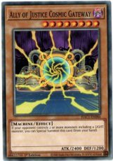 Ally of Justice Cosmic Gateway - HAC1-EN084 - Common 1st Edition