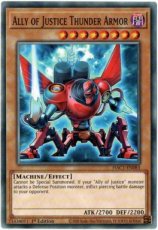 Ally of Justice Thunder Armor - HAC1-EN083 - Common 1st Edition