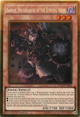 Barbar, Malebranche of the Burning Abyss - PGL3-EN Barbar, Malebranche of the Burning Abyss - PGL3-EN054 - Gold Rare - 1st Edition