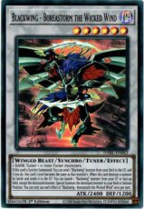 Blackwing - Boreastorm the Wicked Wind - DABL-EN043 - Super Rare 1st Edition