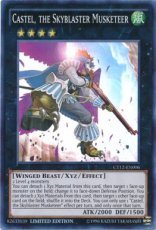 Castel, the Skyblaster Musketeer - CT12-EN006 - Super Rare Limited Edition