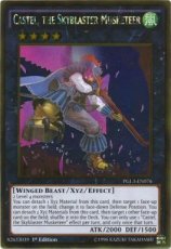 Castel, the Skyblaster Musketeer - PGL3-EN076 - Gold Rare - 1st Edition