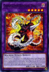 Chimeratech Rampage Dragon - LED3-EN019 - Common 1st Edition