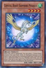 Crystal Beast Sapphire Pegasus - LCGX-EN161 - Super Rare