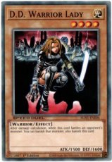 D.D. Warrior Lady - SGX1-ENE04 - Common 1st Edition