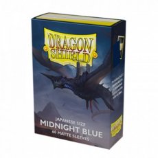 Dragon Shield Japanese Size Matte Sleeves - Midnig Dragon Shield Japanese Size Matte Sleeves - Midnight Blue (60 Sleeves)