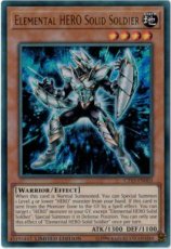 Elemental HERO Solid Soldier - CT15-EN003 - Ultra Rare Limited Edition