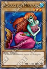 Enchanting Mermaid - LOB-EN084 - Common Unlimited Enchanting Mermaid - LOB-EN084 - Common Unlimited (25th Reprint)