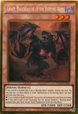 Graff, Malebranche of the Burning Abyss - PGL3-EN044 - Gold Rare - 1st Edition