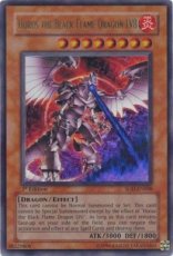 Horus the Black Flame Dragon LV8 - SOD-EN008 - Ultra Rare 1st Edition