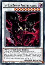 Hot Red Dragon Archfiend Abyss - SDCK-EN042 - Comm Hot Red Dragon Archfiend Abyss - SDCK-EN042 - Common 1st Edition