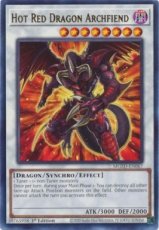 Hot Red Dragon Archfiend : MGED-EN067 - Rare 1st E Hot Red Dragon Archfiend : MGED-EN067 - Rare 1st Edition