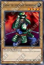 Masaki the Legendary Swordsman - LOB-EN038 - Common Unlimited (25th Reprint)