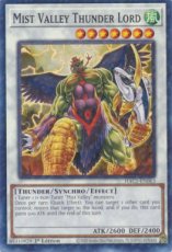 Mist Valley Thunder Lord - HAC1-EN063 - Duel Terminal Normal Parallel Rare 1st Edition