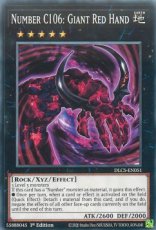 Number C106: Giant Red Hand - DLCS-EN051 - Common 1st Edition
