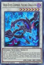 Red-Eyes Zombie Necro Dragon - GFP2-EN133 - Ultra Red-Eyes Zombie Necro Dragon - GFP2-EN133 - Ultra Rare 1st Edition