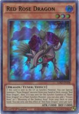 Red Rose Dragon (Green) : LDS2-EN108 - Ultra Rare 1st Edition