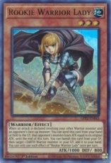 Rookie Warrior Lady - GFP2-EN043 - Ultra Rare 1st Edition