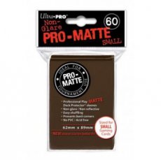Ultra-Pro Sleeves - Matte Brown Small (60 Sleeves)