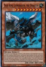 True King Lithosagym, the Disaster - RATE-EN019 - True King Lithosagym, the Disaster - RATE-EN019 - Super Rare - 1st Edition