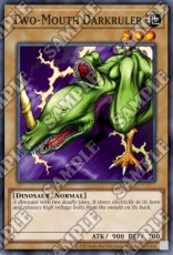 Two-Mouth Darkruler - LOB-EN030 - Common Unlimited (25th Reprint)