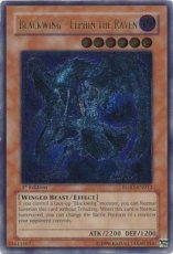 Ultimate Rare - Blackwing - Elphin the Raven - RGB Ultimate Rare - Blackwing - Elphin the Raven - RGBT-EN013 1st Edition
