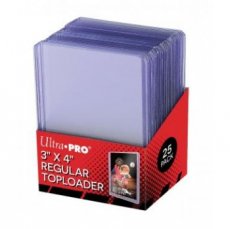 UP - Toploader - 3" x 4" Clear Regular (25 pieces)