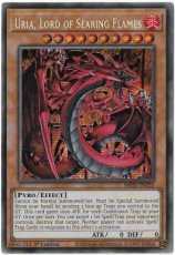 Uria, Lord of Searing Flames - MP21-EN252 - Prisma Uria, Lord of Searing Flames - MP21-EN252 - Prismatic Secret Rare 1st Edition