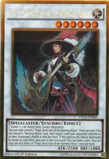 Virgil, Rock Star of the Burning Abyss - PGL3-EN06 Virgil, Rock Star of the Burning Abyss - PGL3-EN061 - Gold Rare - 1st Edition