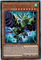Windrose the Elemental Lord - BLRR-EN070 - Ultra Rare 1st Edition