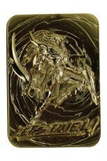 Yu-Gi-Oh! Replica Card Black Luster Soldier (gold plated)
